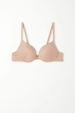Los Angeles Recycled Lace Super Push-Up Bra - Push-up - Women | Tezenis