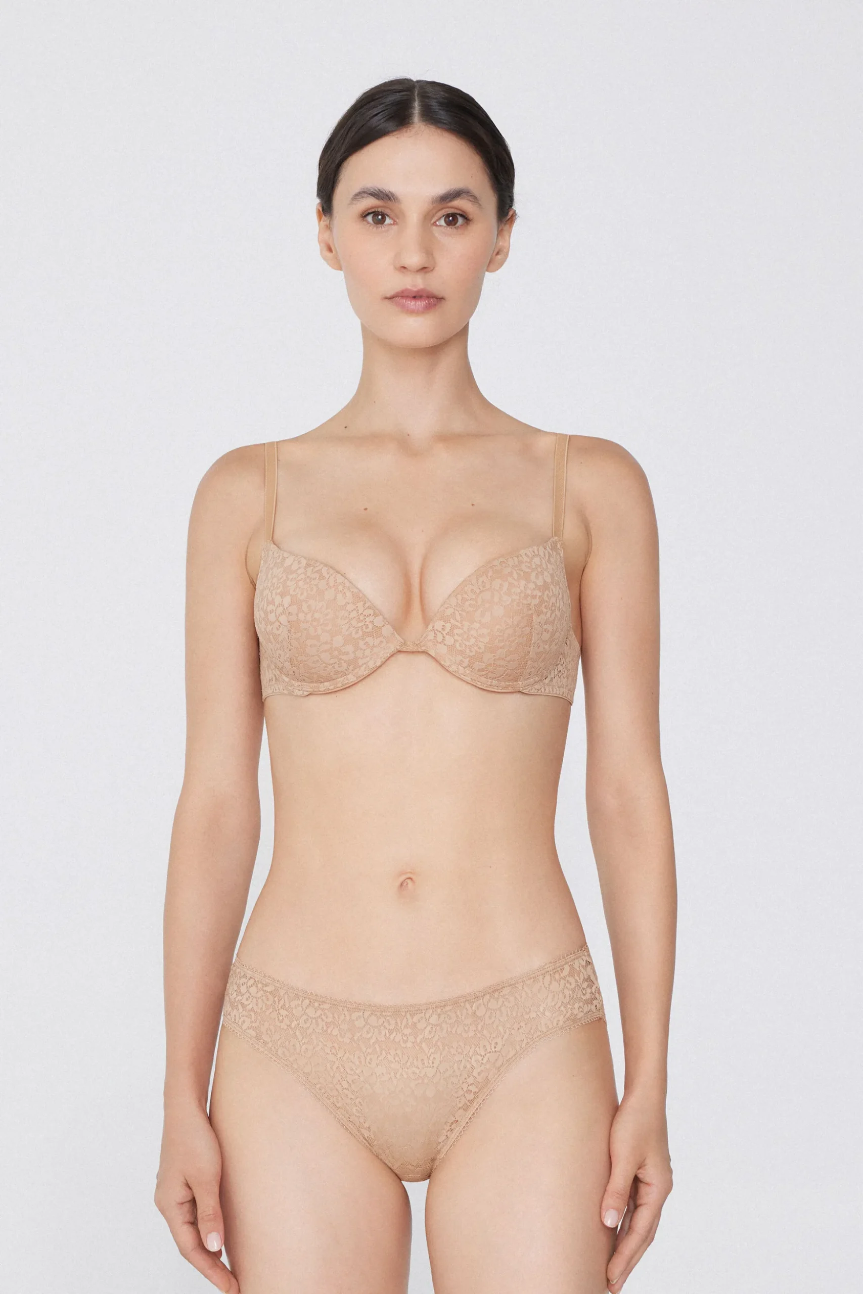 Los Angeles Recycled Lace Super Push-Up Bra - Push-up - Women | Tezenis