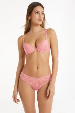 Los Angeles Recycled Lace Super Push-Up Bra - Push-up - Women | Tezenis