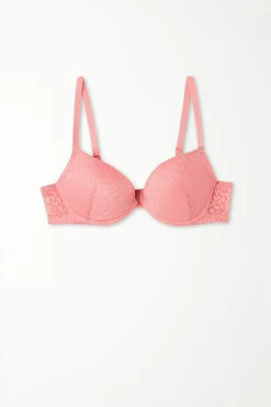Los Angeles Recycled Lace Super Push-Up Bra - Push-up - Women | Tezenis