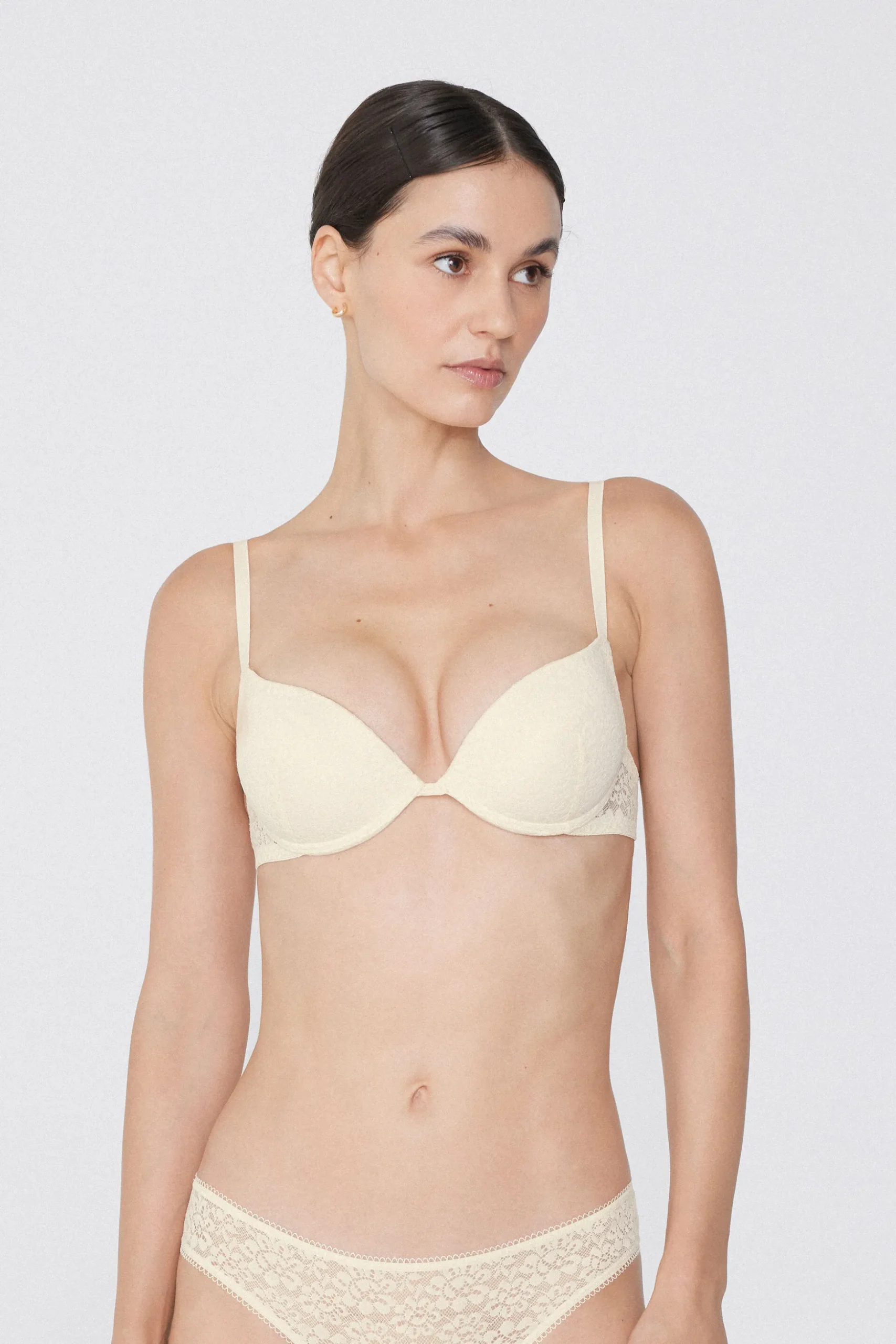 Los Angeles Recycled Lace Super Push-Up Bra - Push-up - Women | Tezenis
