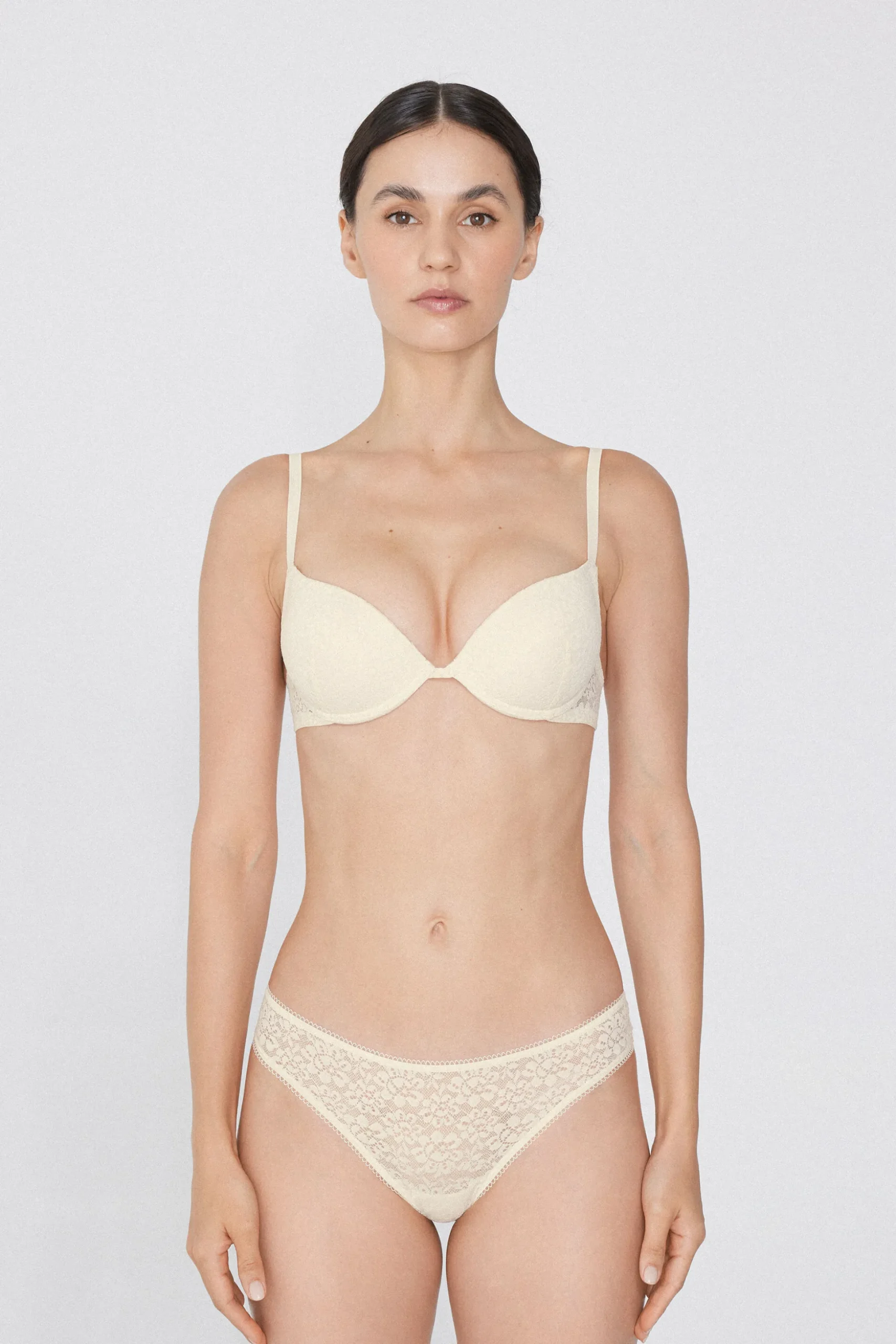 Los Angeles Recycled Lace Super Push-Up Bra - Push-up - Women | Tezenis