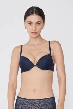 Los Angeles Recycled Lace Super Push-Up Bra - Push-up - Women | Tezenis