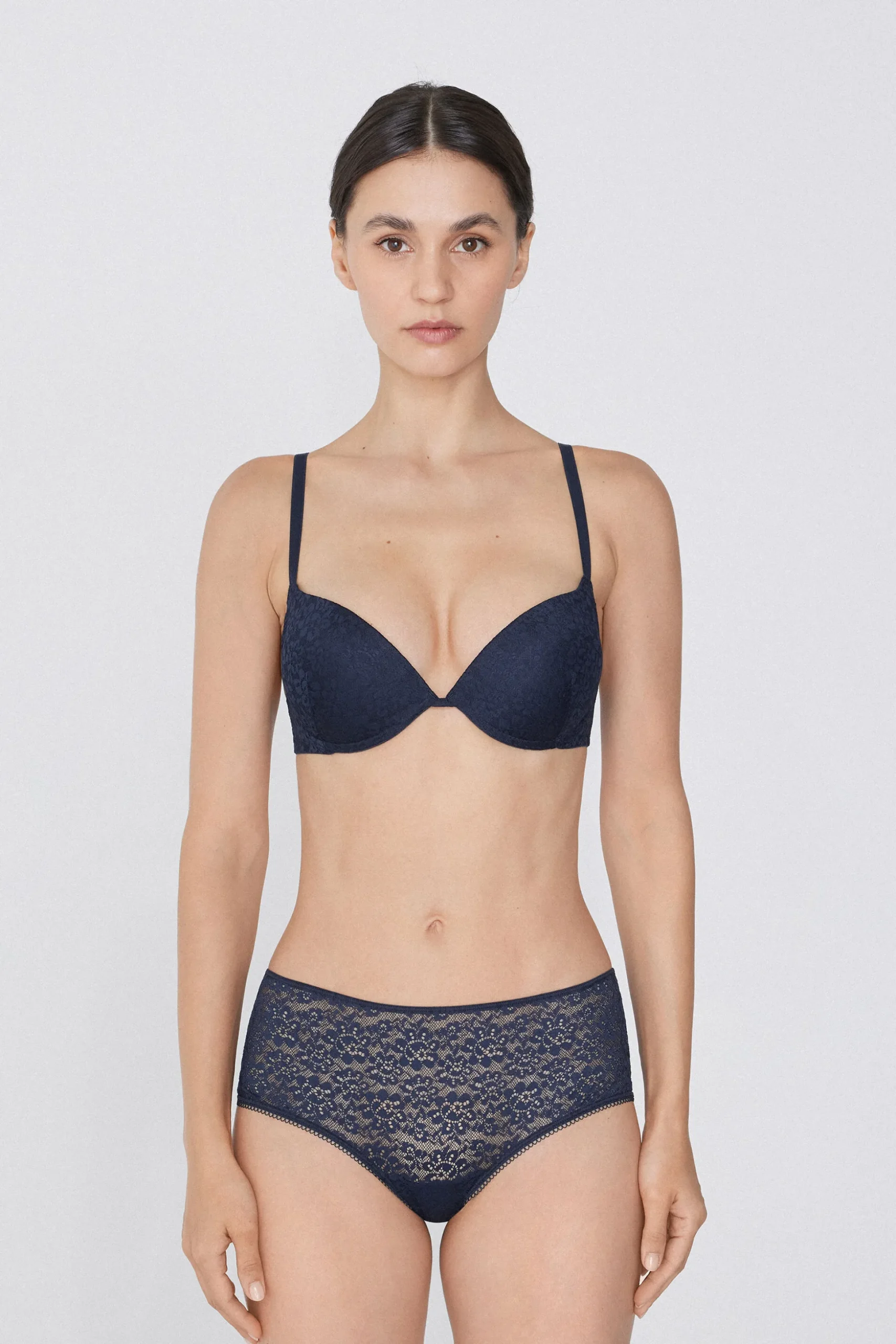 Los Angeles Recycled Lace Super Push-Up Bra - Push-up - Women | Tezenis