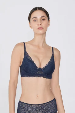 Malibu Recycled Lace Super Push-Up Bra - Bralette - Women | Tezenis