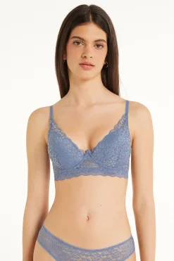 Malibu Recycled Lace Super Push-Up Bra - Bralette - Women | Tezenis