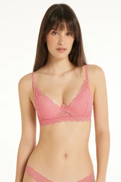 Malibu Recycled Lace Super Push-Up Bra - Bralette - Women | Tezenis
