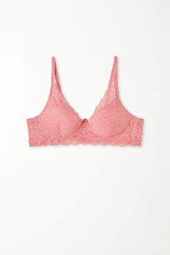 Malibu Recycled Lace Super Push-Up Bra - Bralette - Women | Tezenis