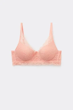 Malibu Recycled Lace Super Push-Up Bra - Bralette - Women | Tezenis