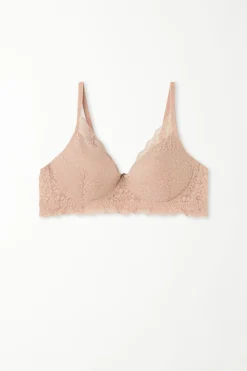 Malibu Recycled Lace Super Push-Up Bra - Bralette - Women | Tezenis