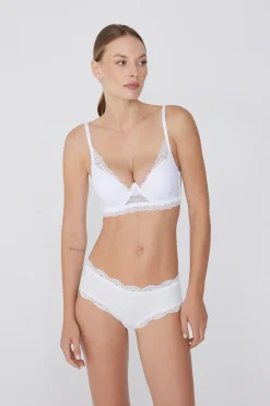Malibu Recycled Lace Super Push-Up Bra - Bralette - Women | Tezenis