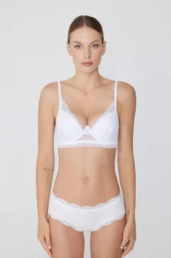 Malibu Recycled Lace Super Push-Up Bra - Bralette - Women | Tezenis