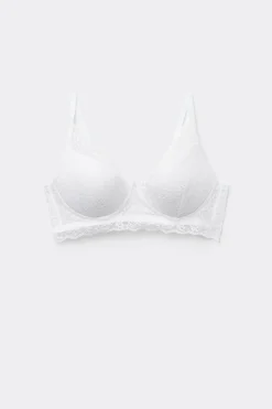 Malibu Recycled Lace Super Push-Up Bra - Bralette - Women | Tezenis