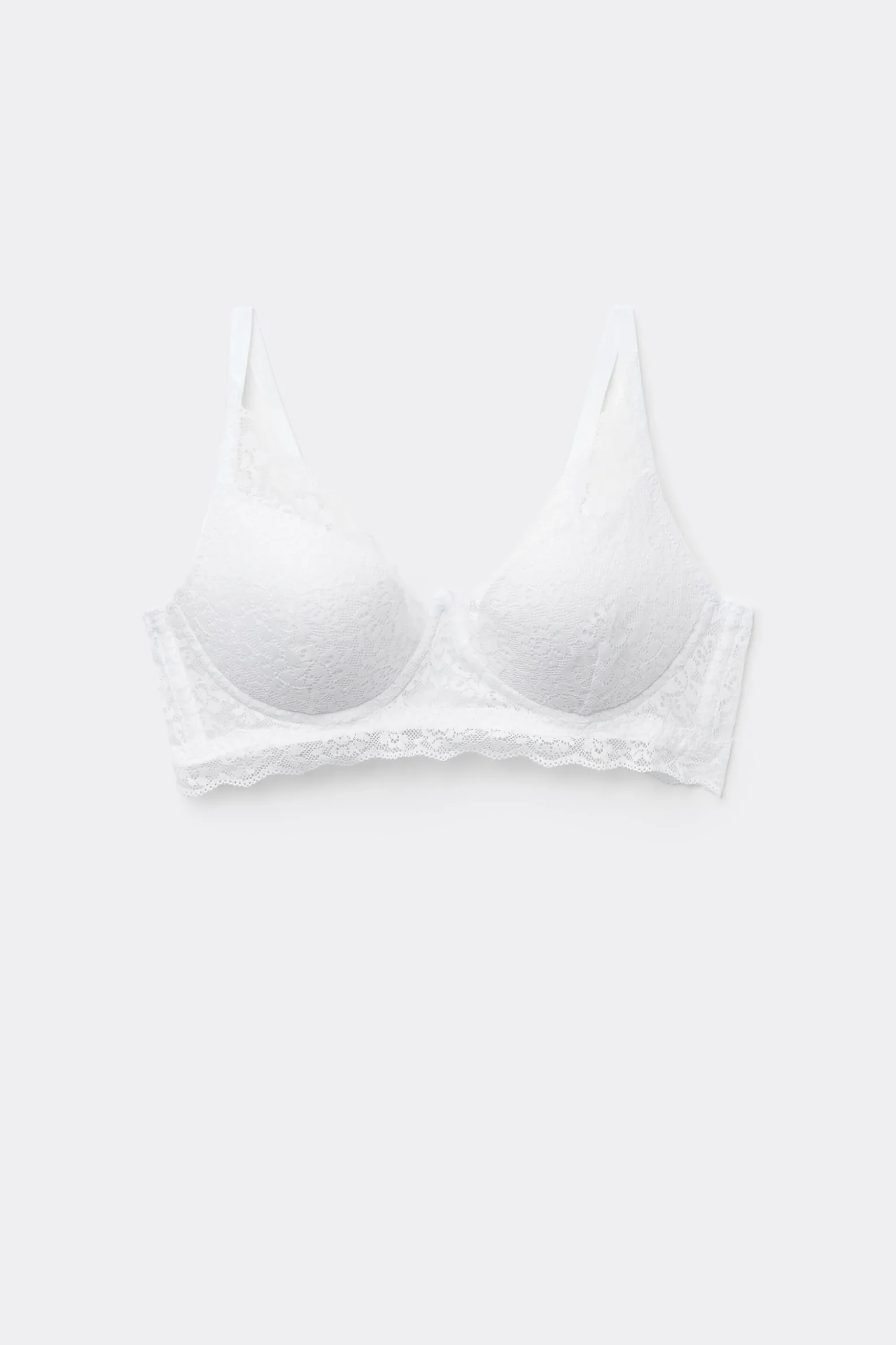 Malibu Recycled Lace Super Push-Up Bra - Bralette - Women | Tezenis