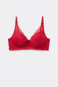 Malibu Recycled Lace Super Push-Up Bra - Bralette - Women | Tezenis