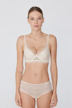 Malibu Recycled Lace Super Push-Up Bra - Bralette - Women | Tezenis