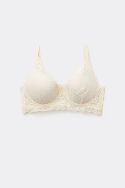 Malibu Recycled Lace Super Push-Up Bra - Bralette - Women | Tezenis