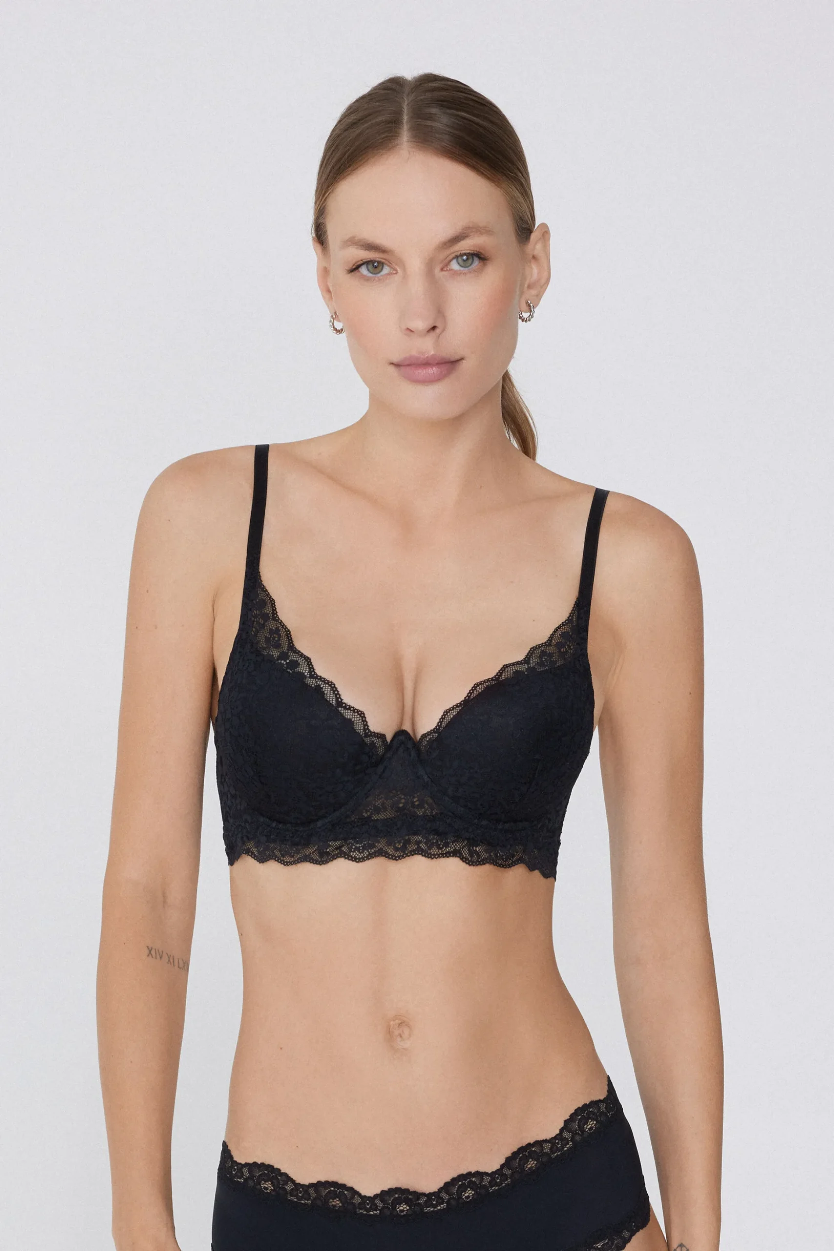 Malibu Recycled Lace Super Push-Up Bra - Bralette - Women | Tezenis