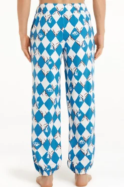 Men’s Cotton Joggers - Long Pajamas - Men | Tezenis