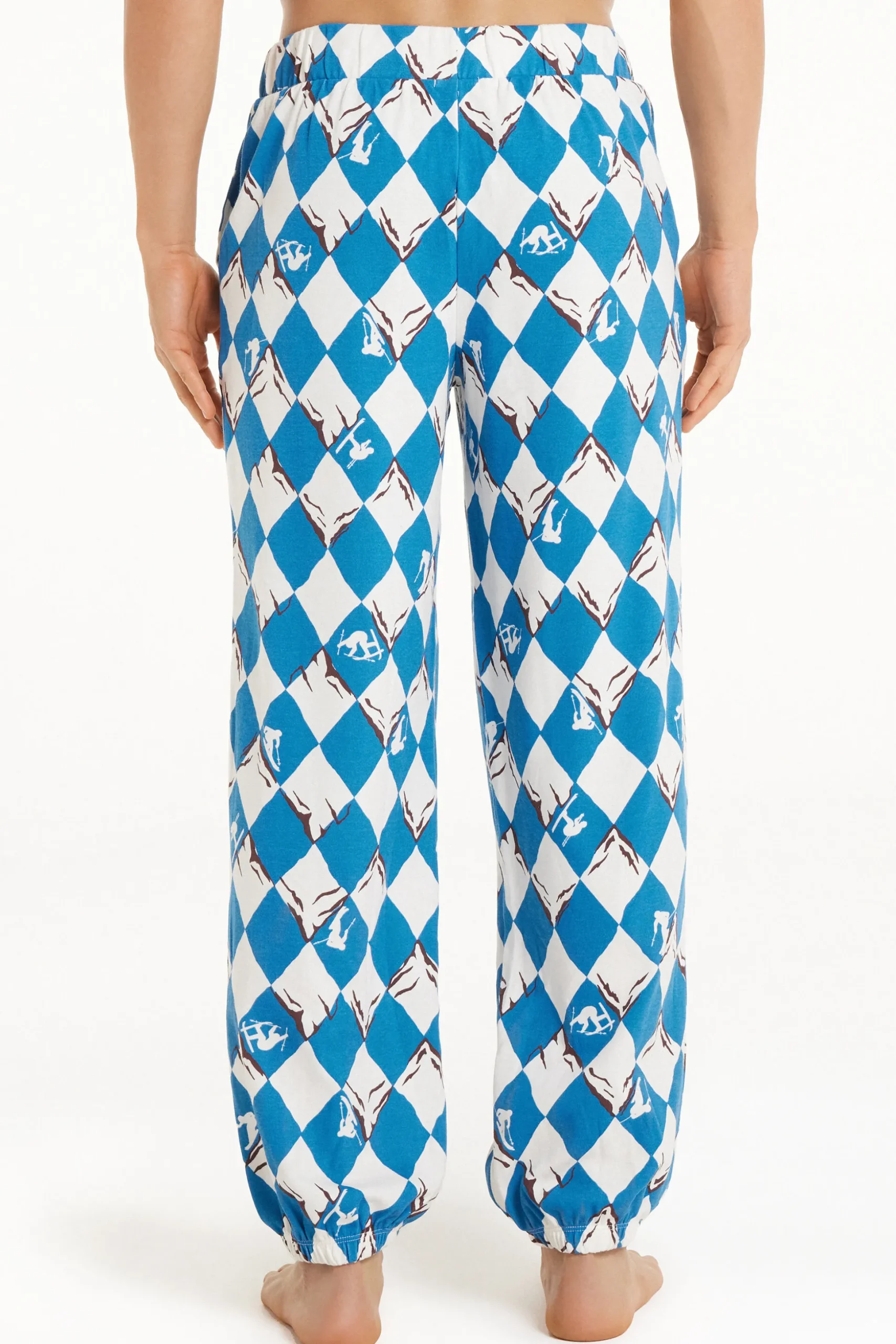 Men’s Cotton Joggers - Long Pajamas - Men | Tezenis
