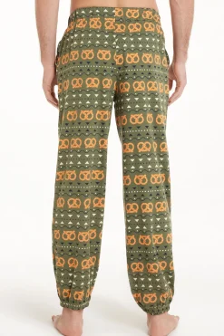 Men’s Cotton Joggers - Long Pajamas - Men | Tezenis