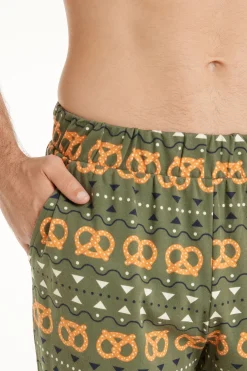 Men’s Cotton Joggers - Long Pajamas - Men | Tezenis