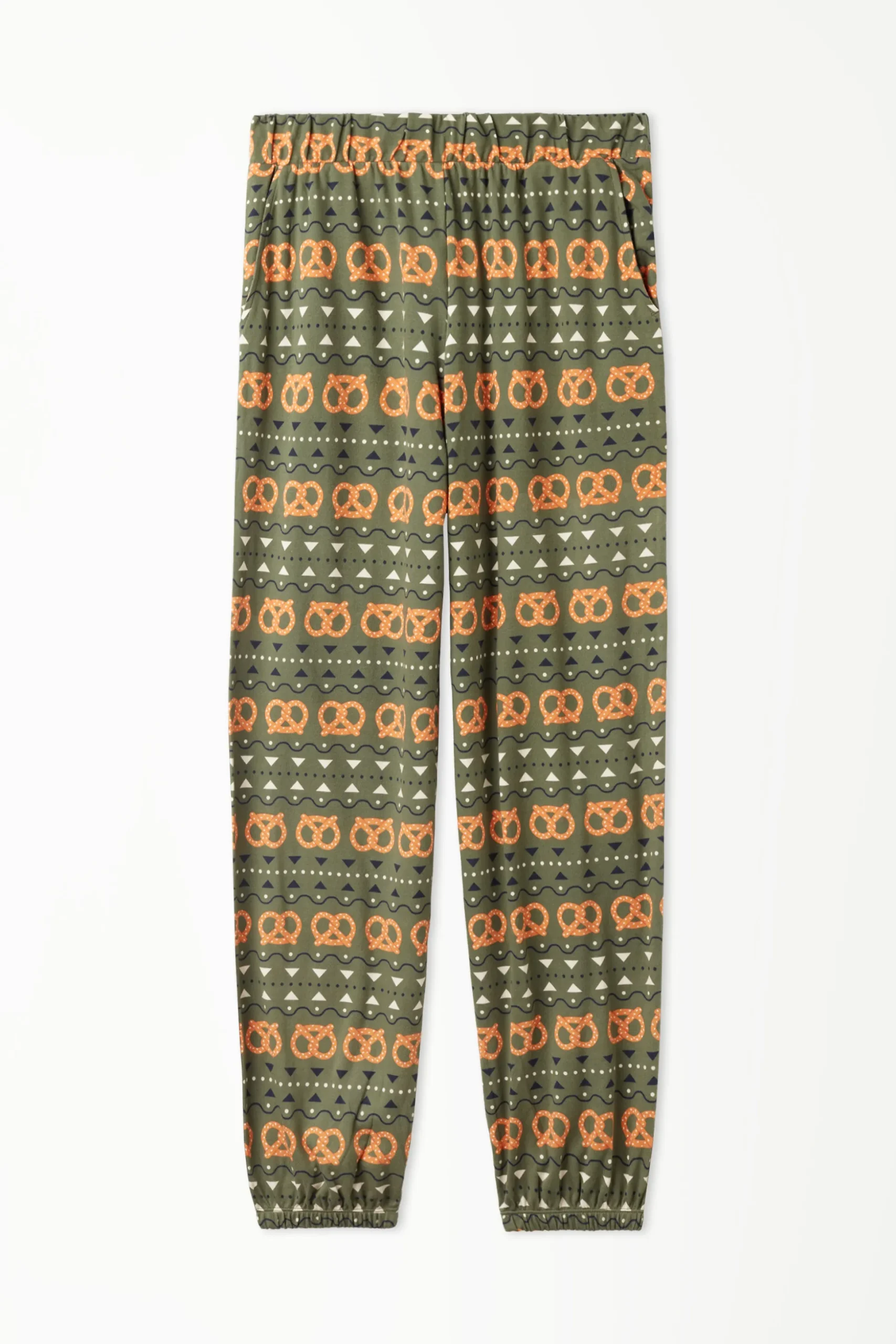 Men’s Cotton Joggers - Long Pajamas - Men | Tezenis