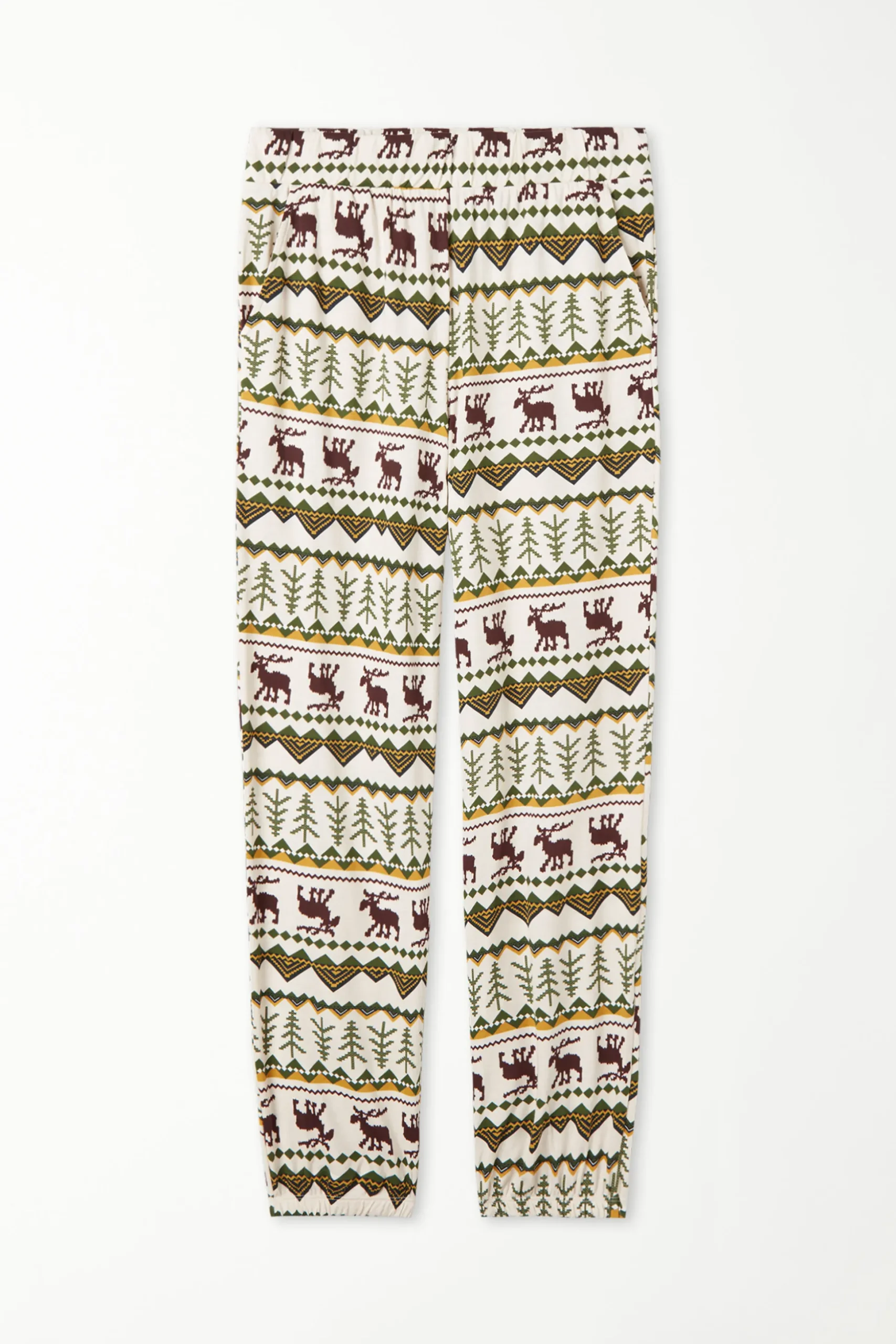 Men’s Cotton Joggers - Long Pajamas - Men | Tezenis