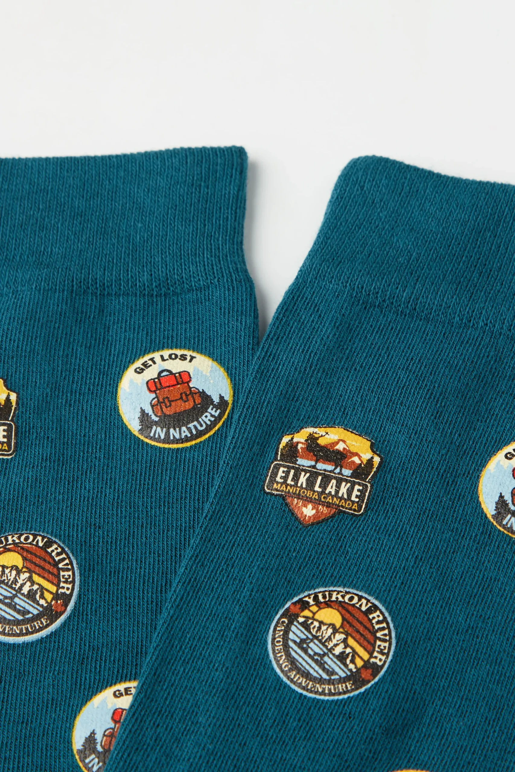 Men’s Long Printed Cotton Socks - Long Socks - Men | Tezenis