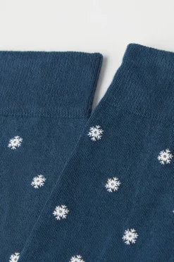 Men’s Long Printed Cotton Socks - Long Socks - Men | Tezenis