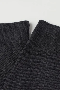 Men’s Long Ribbed Cotton Socks - Long Socks - Men | Tezenis