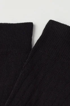 Men’s Long Ribbed Cotton Socks - Long Socks - Men | Tezenis