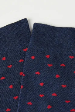 Men’s Patterned Cotton Crew Socks - Short Socks - Men | Tezenis