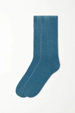 Men’s Patterned Cotton Crew Socks - Short Socks - Men | Tezenis