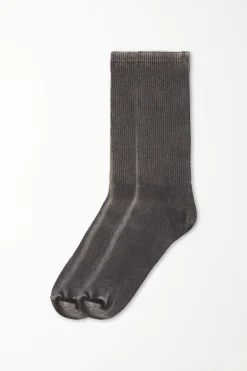 Men’s Patterned Cotton Crew Socks - Short Socks - Men | Tezenis