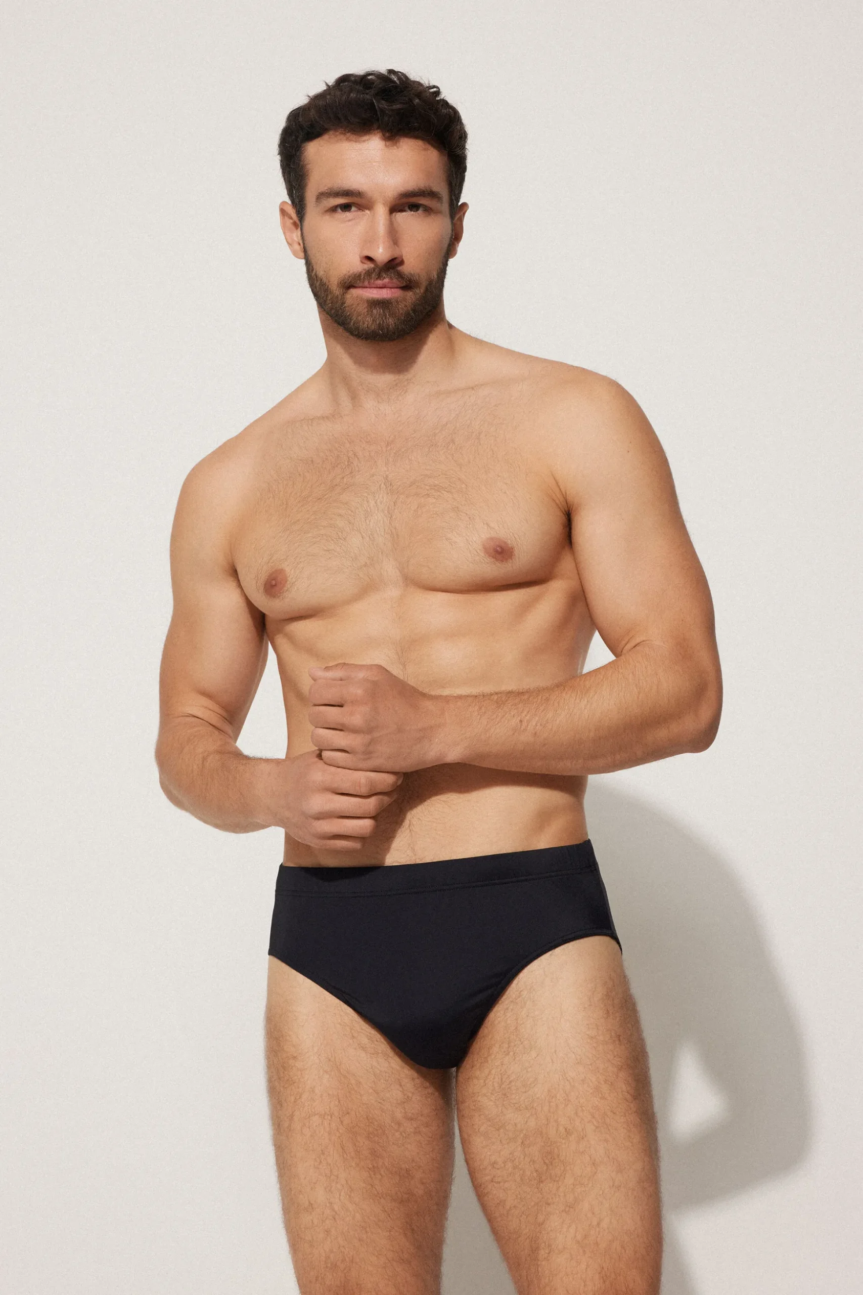 Microfiber Bikini Bottoms - Swim Briefs - Men | Tezenis