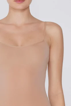 Microfiber Spaghetti Strap Bodysuit - Bodysuits - Women | Tezenis