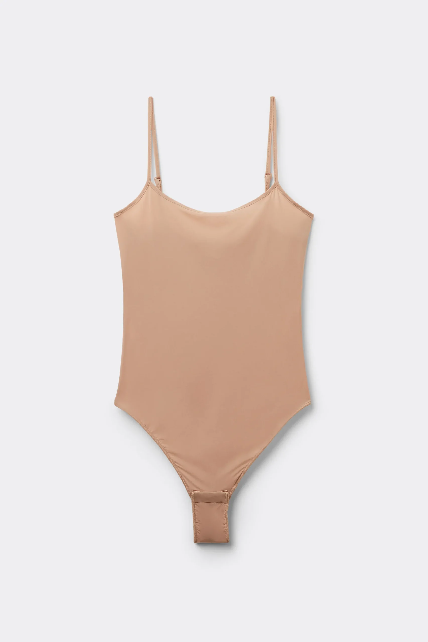 Microfiber Spaghetti Strap Bodysuit - Bodysuits - Women | Tezenis
