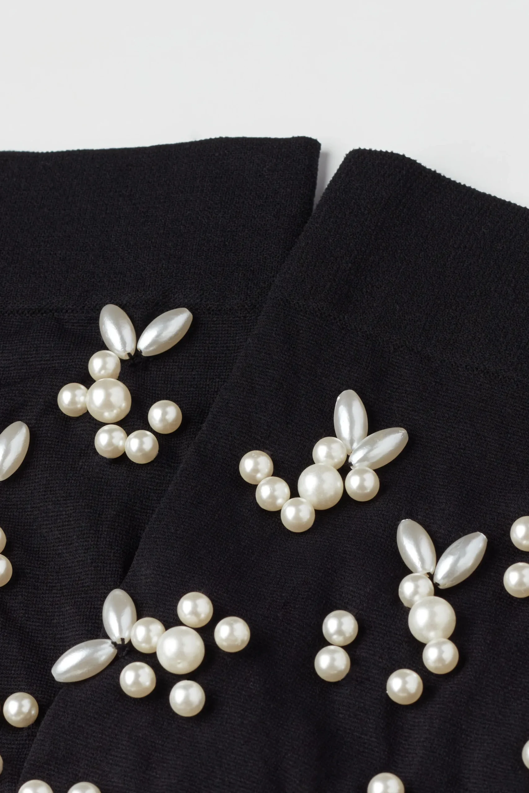 Microfiber Stockings With Pearl Appliqués - Socks - Women | Tezenis