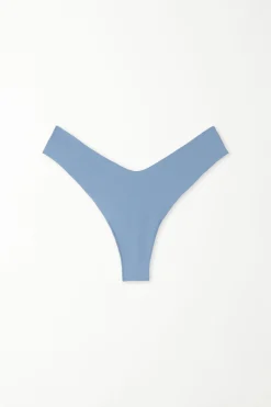 Microfiber V-Shaped Laser-Cut Brazilian Panties - Cheeky Briefs - Women | Tezenis