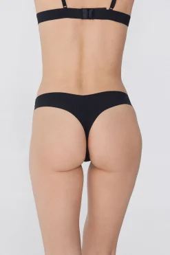 Microfiber V-Shaped Laser-Cut Brazilian Panties - Cheeky Briefs - Women | Tezenis