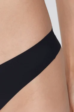 Microfiber V-Shaped Laser-Cut Brazilian Panties - Cheeky Briefs - Women | Tezenis