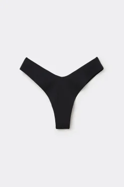 Microfiber V-Shaped Laser-Cut Brazilian Panties - Cheeky Briefs - Women | Tezenis