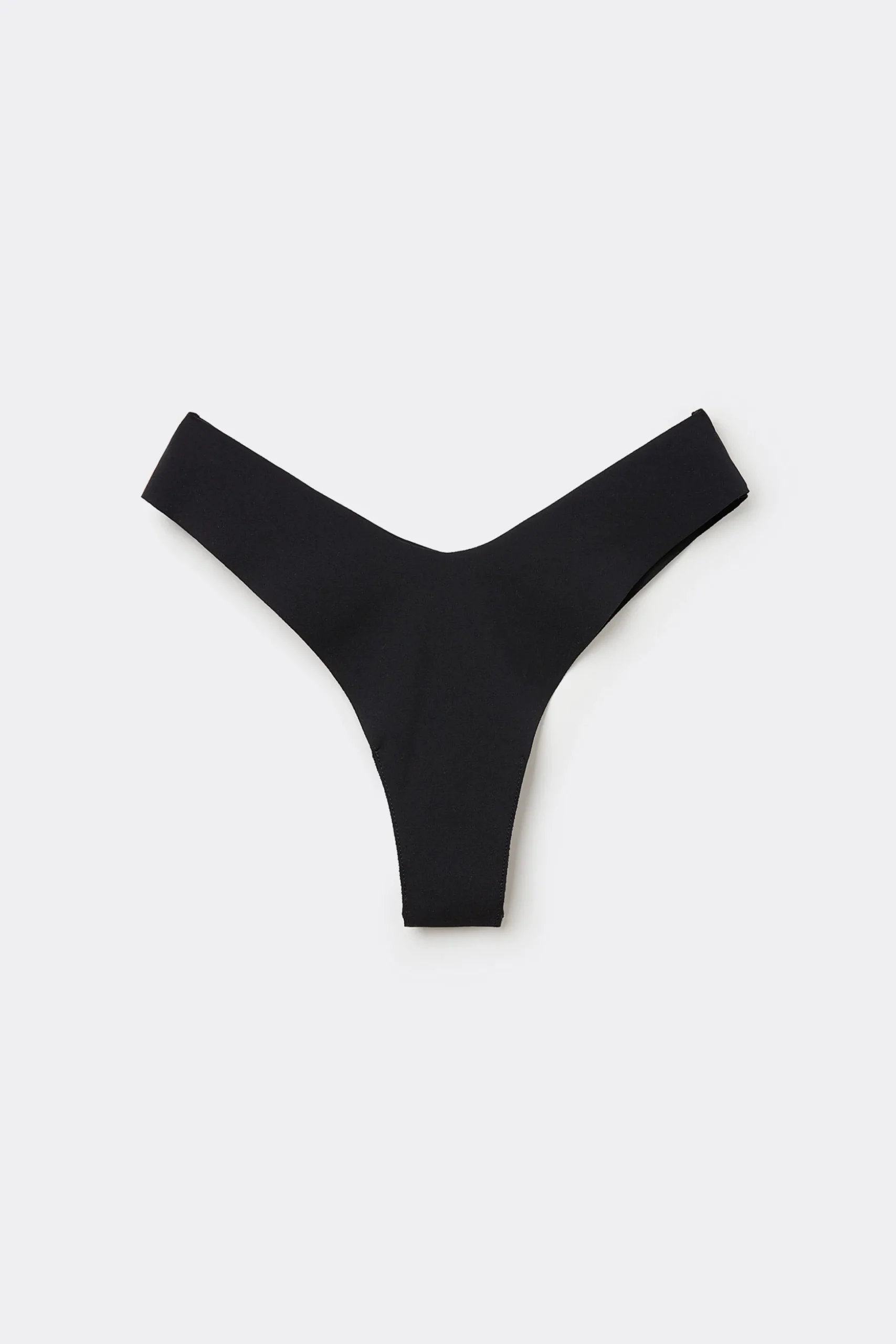 Microfiber V-Shaped Laser-Cut Brazilian Panties - Cheeky Briefs - Women | Tezenis