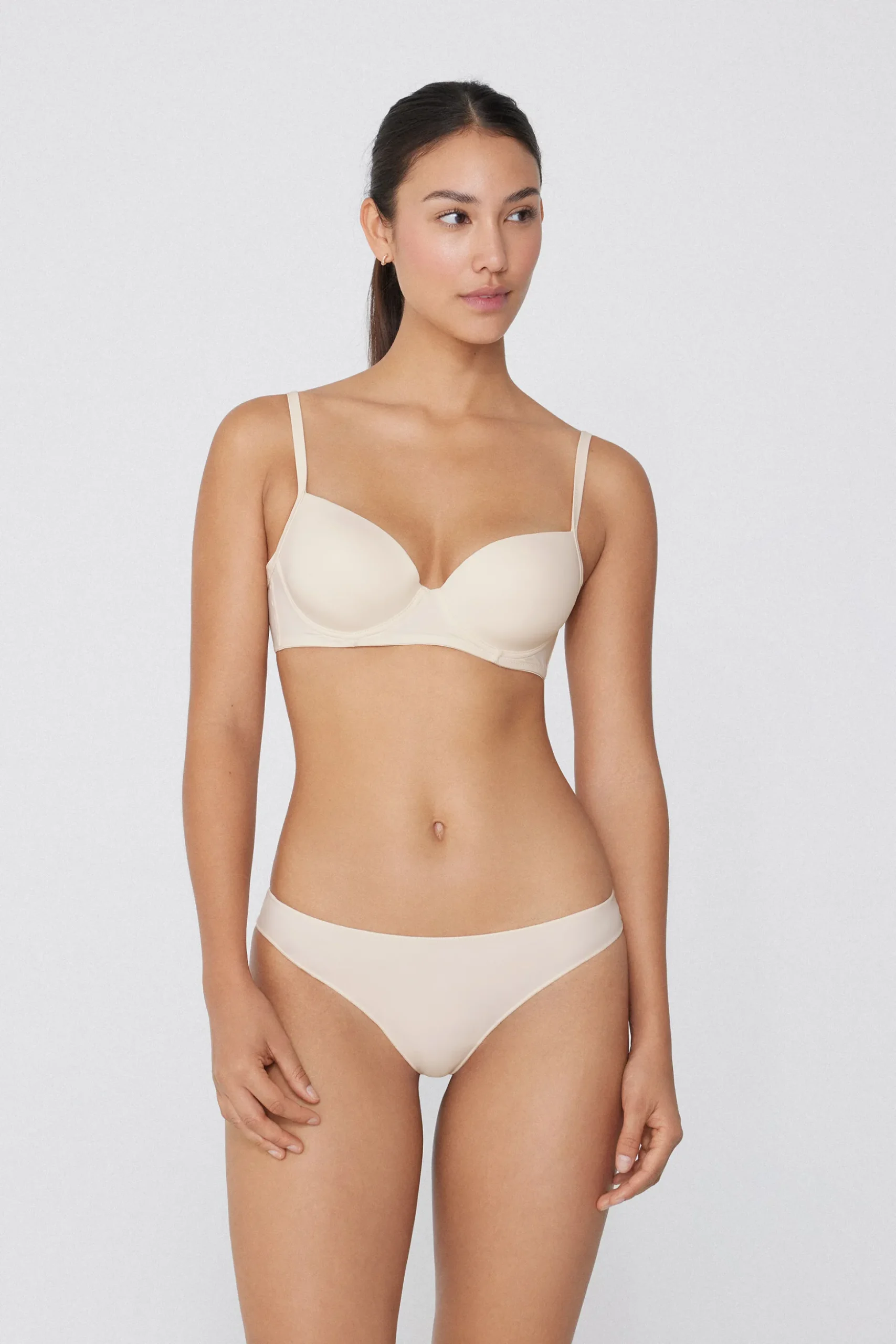 Microfiber Wien Balconette Bra - Balconette - Women | Tezenis