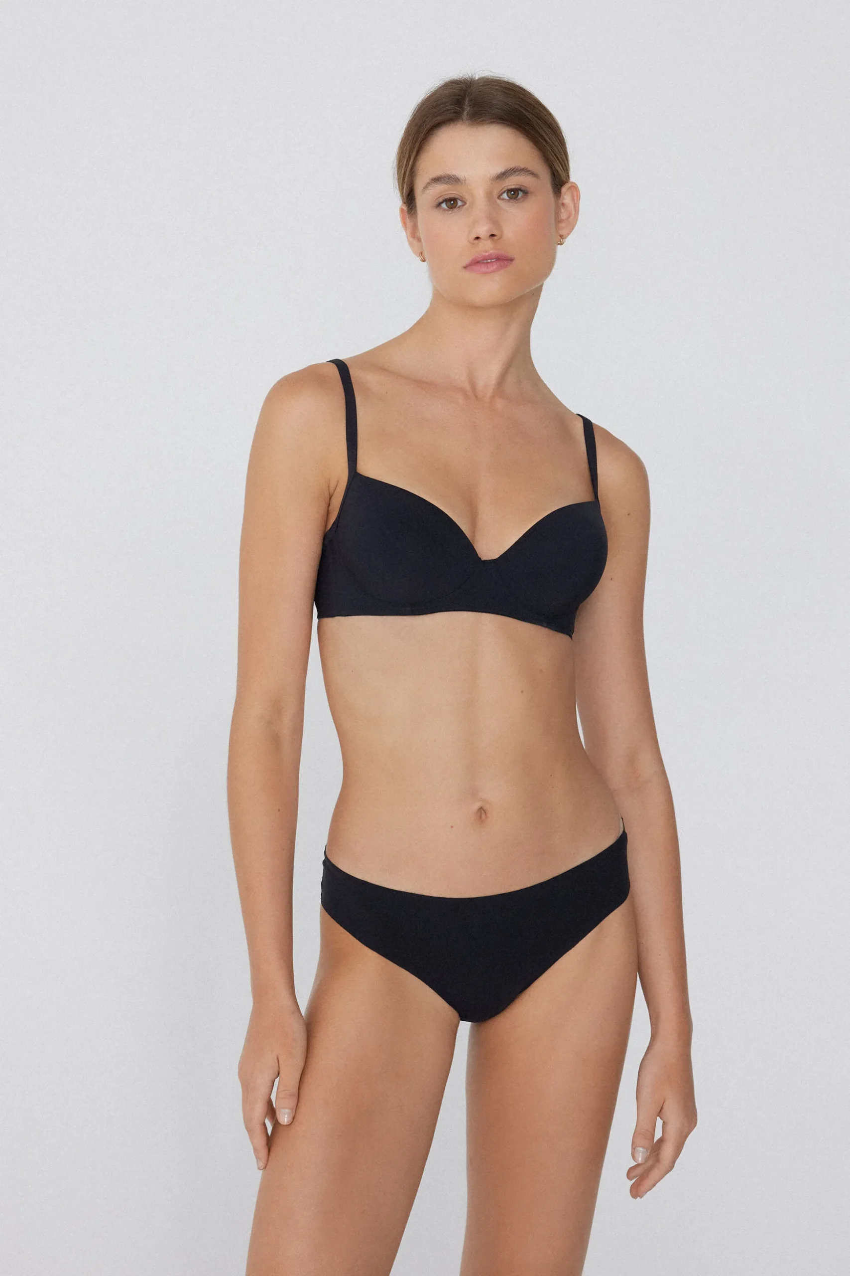 Microfiber Wien Balconette Bra - Balconette - Women | Tezenis