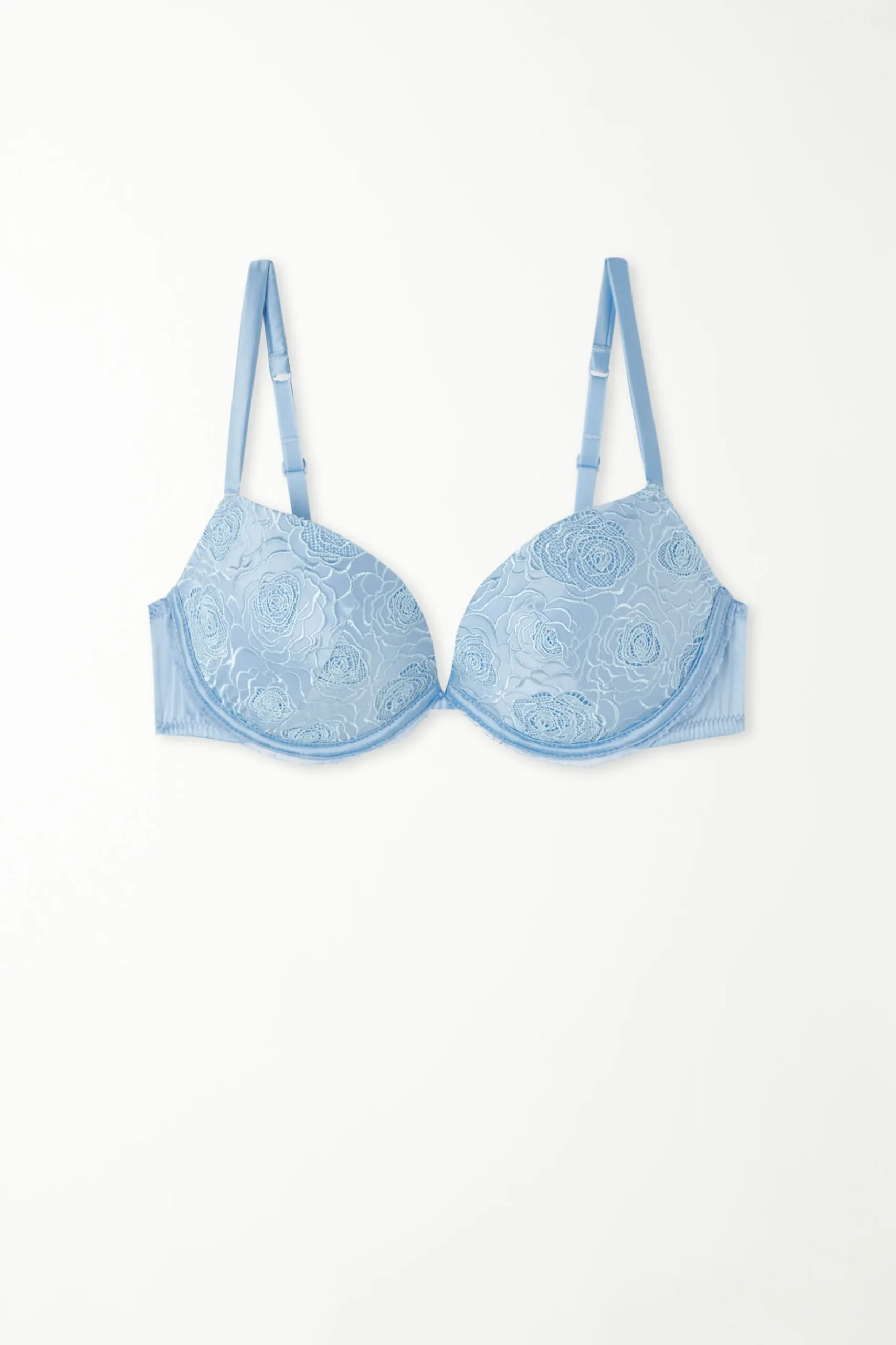 Moscow Roses Satin Push-Up Bra - Push-up - Women | Tezenis