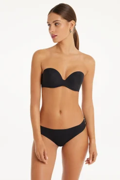 New York Padded Microfiber Bandeau Bra - Strapless And Bandeau - Women | Tezenis