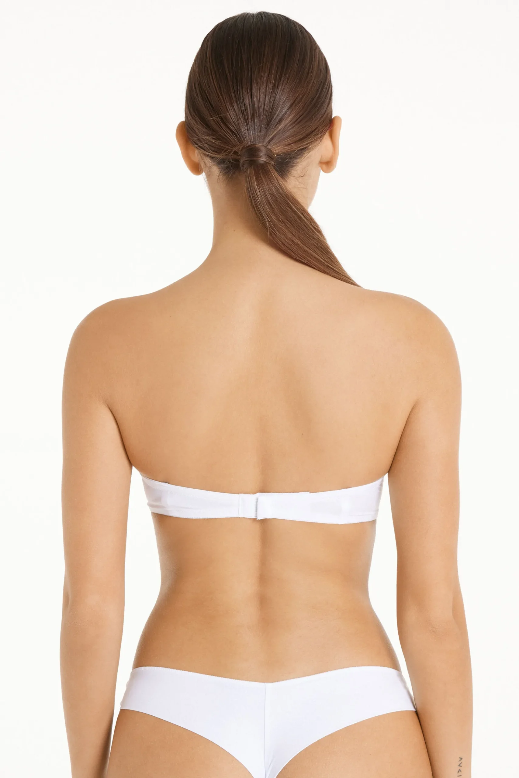 New York Padded Microfiber Bandeau Bra - Strapless And Bandeau - Women | Tezenis