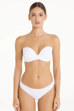 New York Padded Microfiber Bandeau Bra - Strapless And Bandeau - Women | Tezenis
